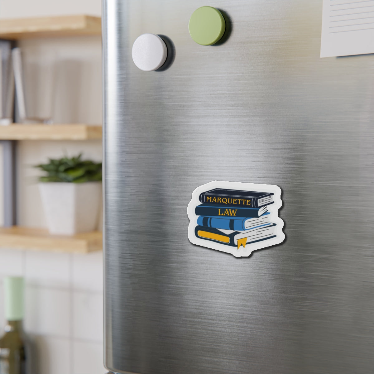 Marquette Law School Books Fridge Magnet