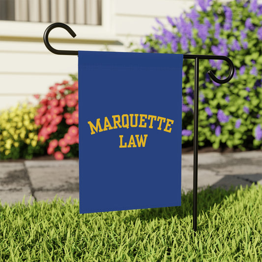 Marquette Law Garden/House Banner - Blue and Gold