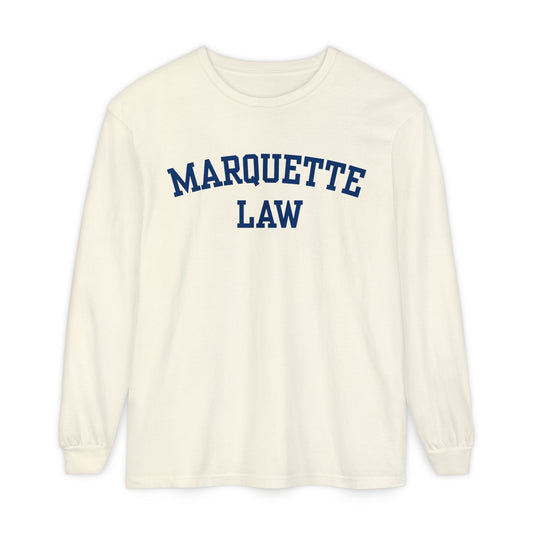 Marquette Law Comfort Colors® Long Sleeve Tee