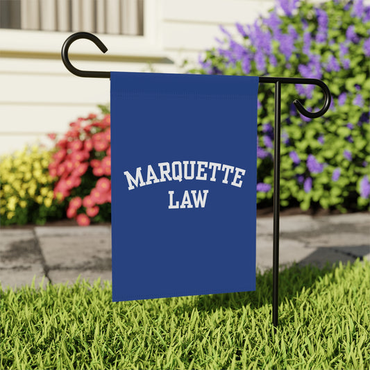 Marquette Law Garden/House Banner - Blue and White