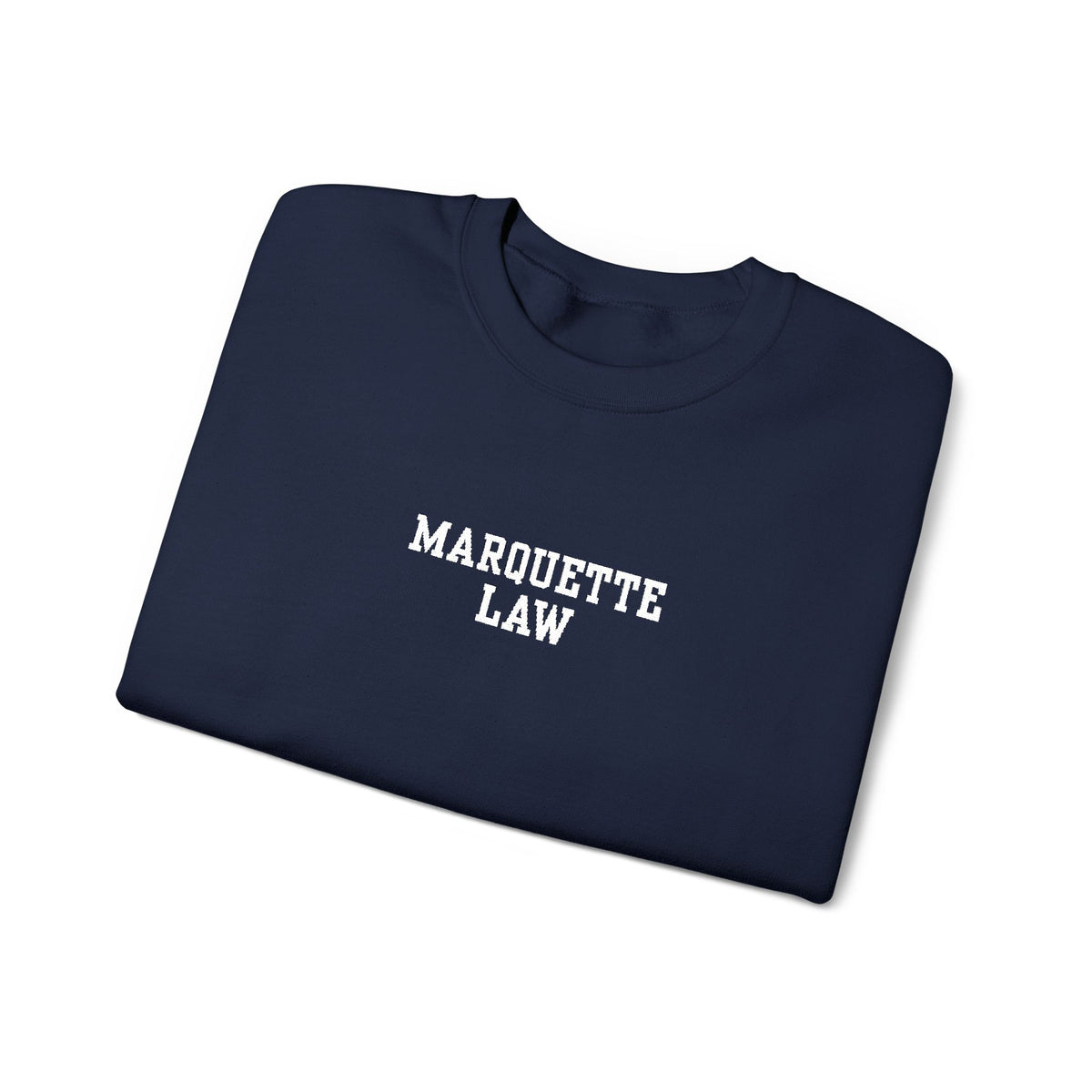 Marquette Law Unisex Heavy Blend™ Crewneck Sweatshirt - Embroidered