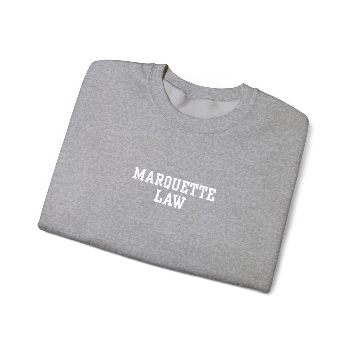 Marquette Law Unisex Heavy Blend™ Crewneck Sweatshirt - Embroidered