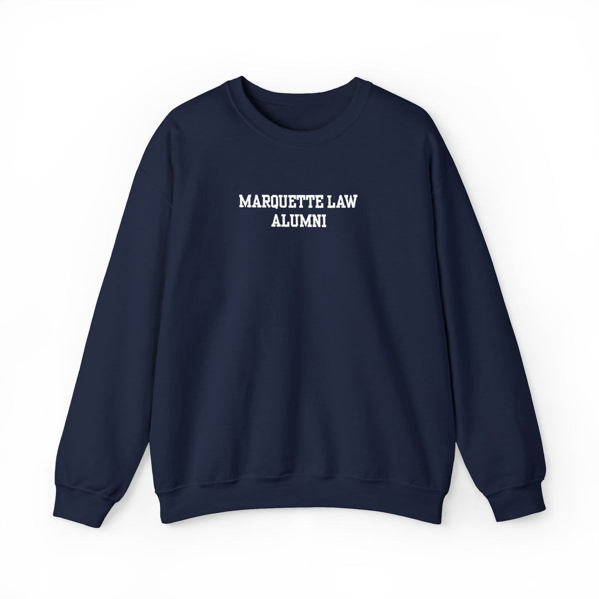 Marquette Law Alumni Unisex Heavy Blend™ Crewneck Sweatshirt - Embroidered
