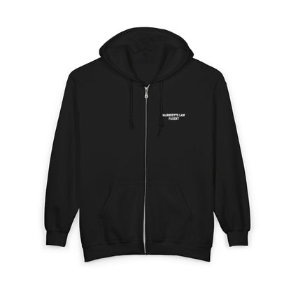 Marquette Law Parent Unisex Heavy Blend™ Full Zip Hooded Sweatshirt - Embroidered