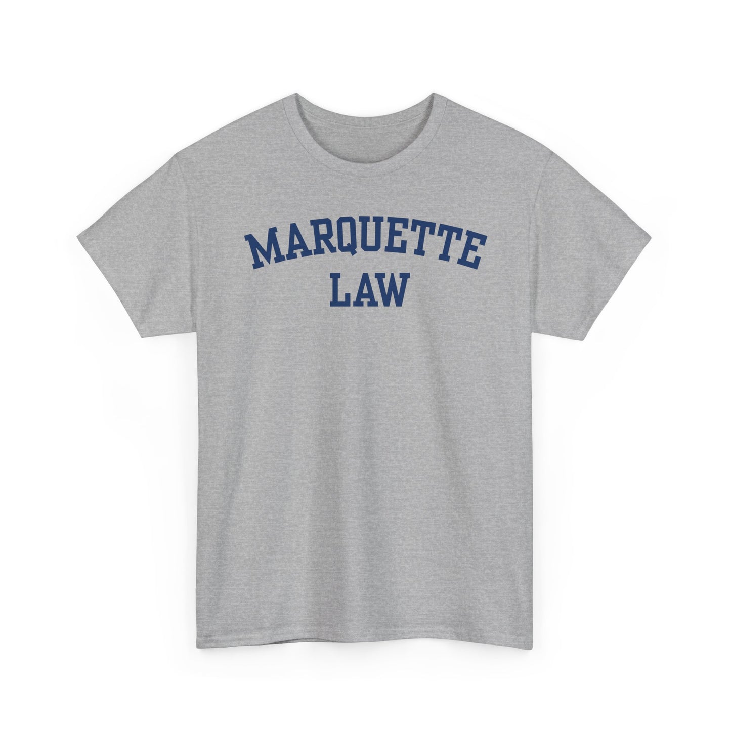 Marquette Law Arch Logo Unisex Heavy Cotton T-Shirt