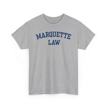 Marquette Law Arch Logo Unisex Heavy Cotton T-Shirt