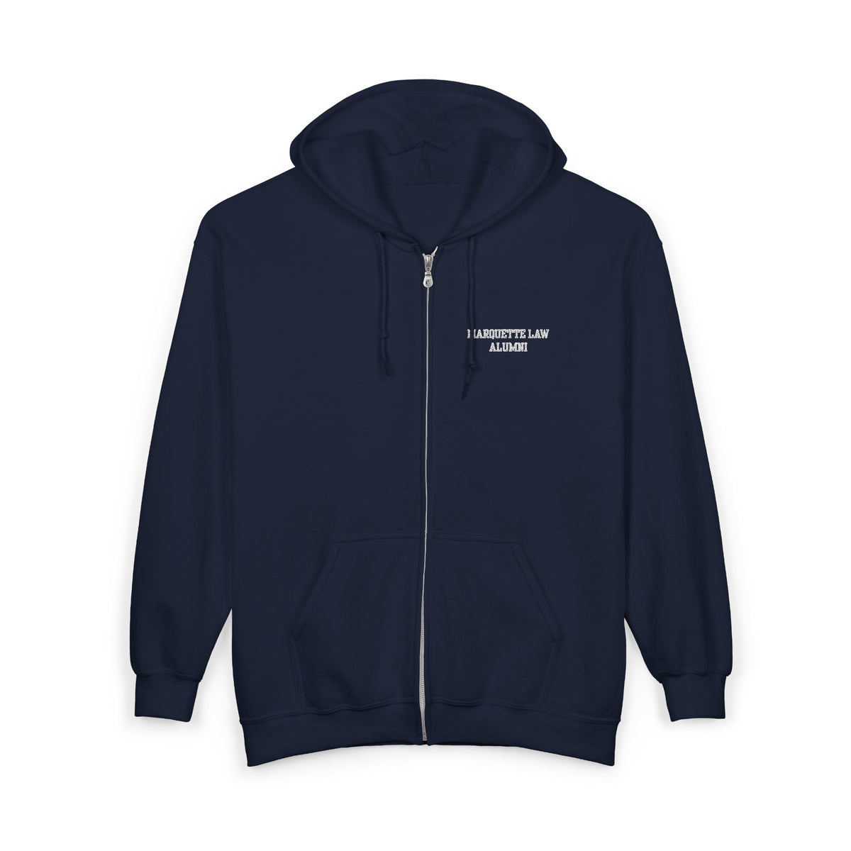 Marquette Law Alumni Unisex Heavy Blend™ Full Zip Hooded Sweatshirt - Embroidered