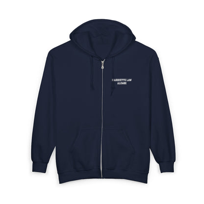 Marquette Law Alumni Unisex Heavy Blend™ Full Zip Hooded Sweatshirt - Embroidered