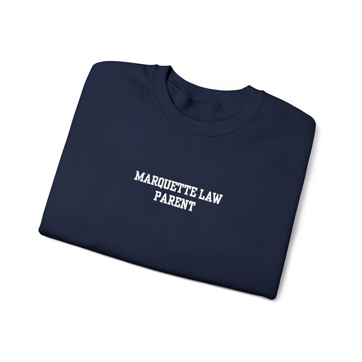 Marquette Law Parent Unisex Heavy Blend™ Crewneck Sweatshirt - Embroidered