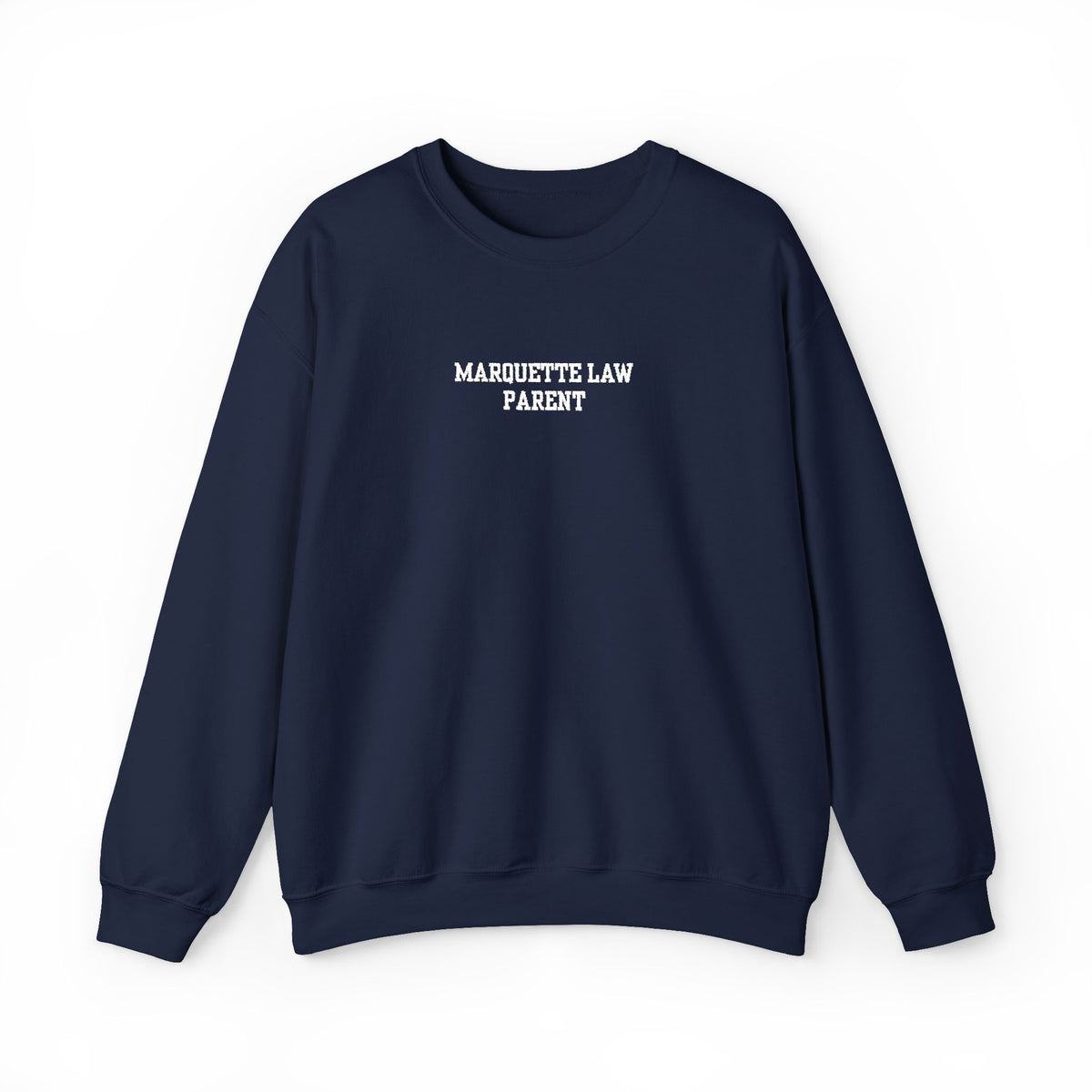 Marquette Law Parent Unisex Heavy Blend™ Crewneck Sweatshirt - Embroidered