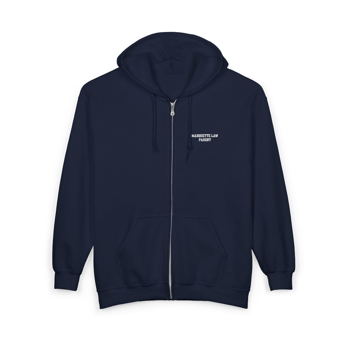 Marquette Law Parent Unisex Heavy Blend™ Full Zip Hooded Sweatshirt - Embroidered