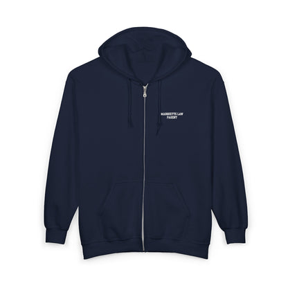 Marquette Law Parent Unisex Heavy Blend™ Full Zip Hooded Sweatshirt - Embroidered