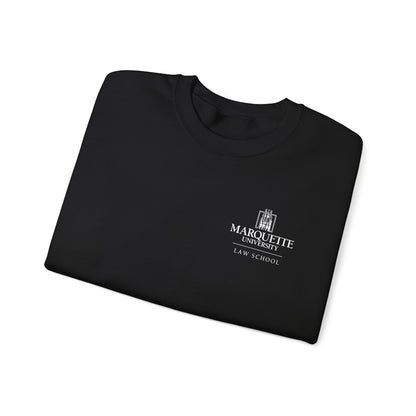 Marquette Law Gildan Crewneck Embroidered Sweatshirt
