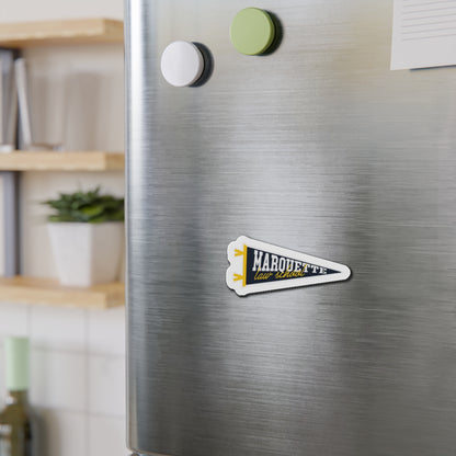 Marquette Law School Pennant Fridge Magnet