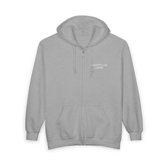 Marquette Law Alumni Unisex Heavy Blend™ Full Zip Hooded Sweatshirt - Embroidered