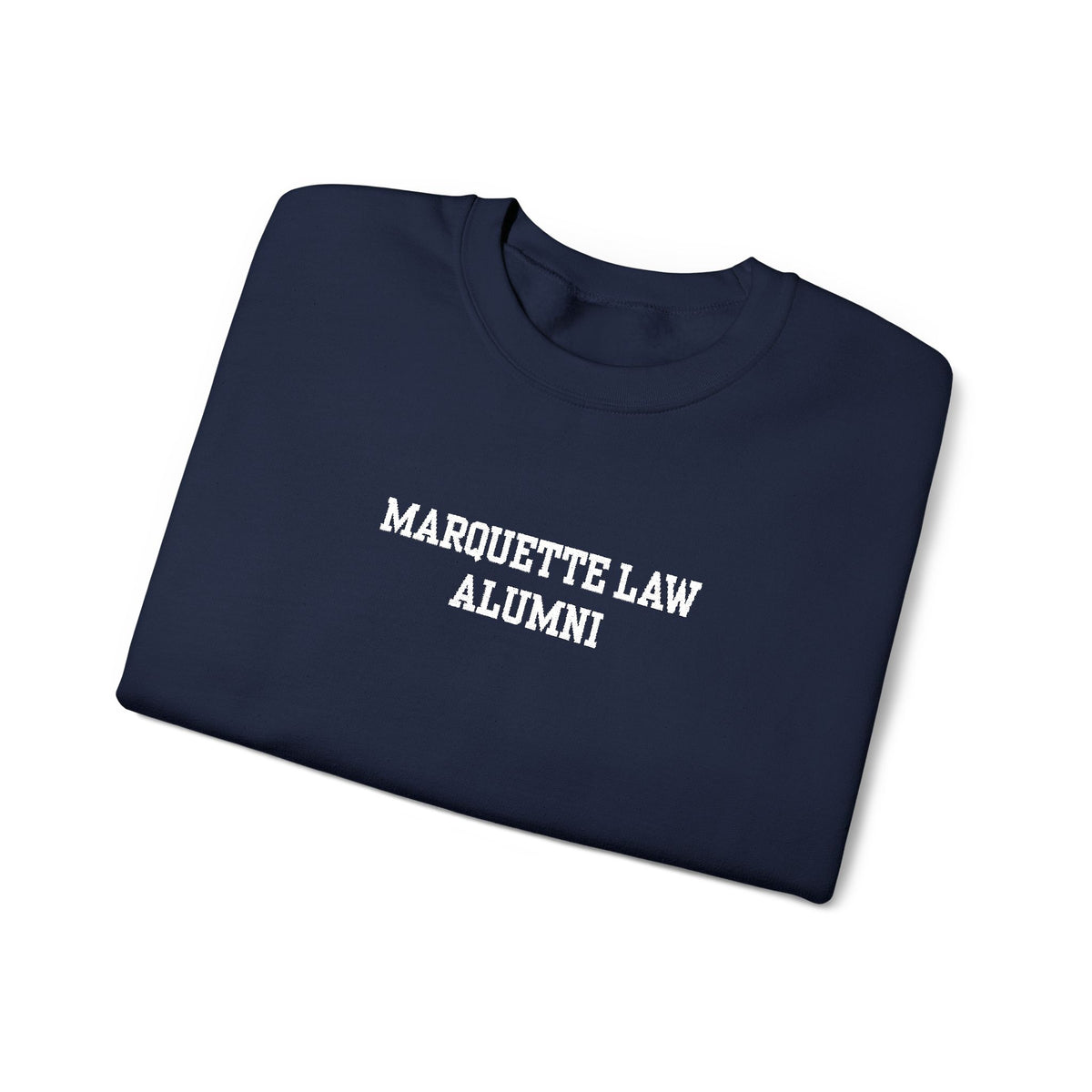 Marquette Law Alumni Unisex Heavy Blend™ Crewneck Sweatshirt - Embroidered