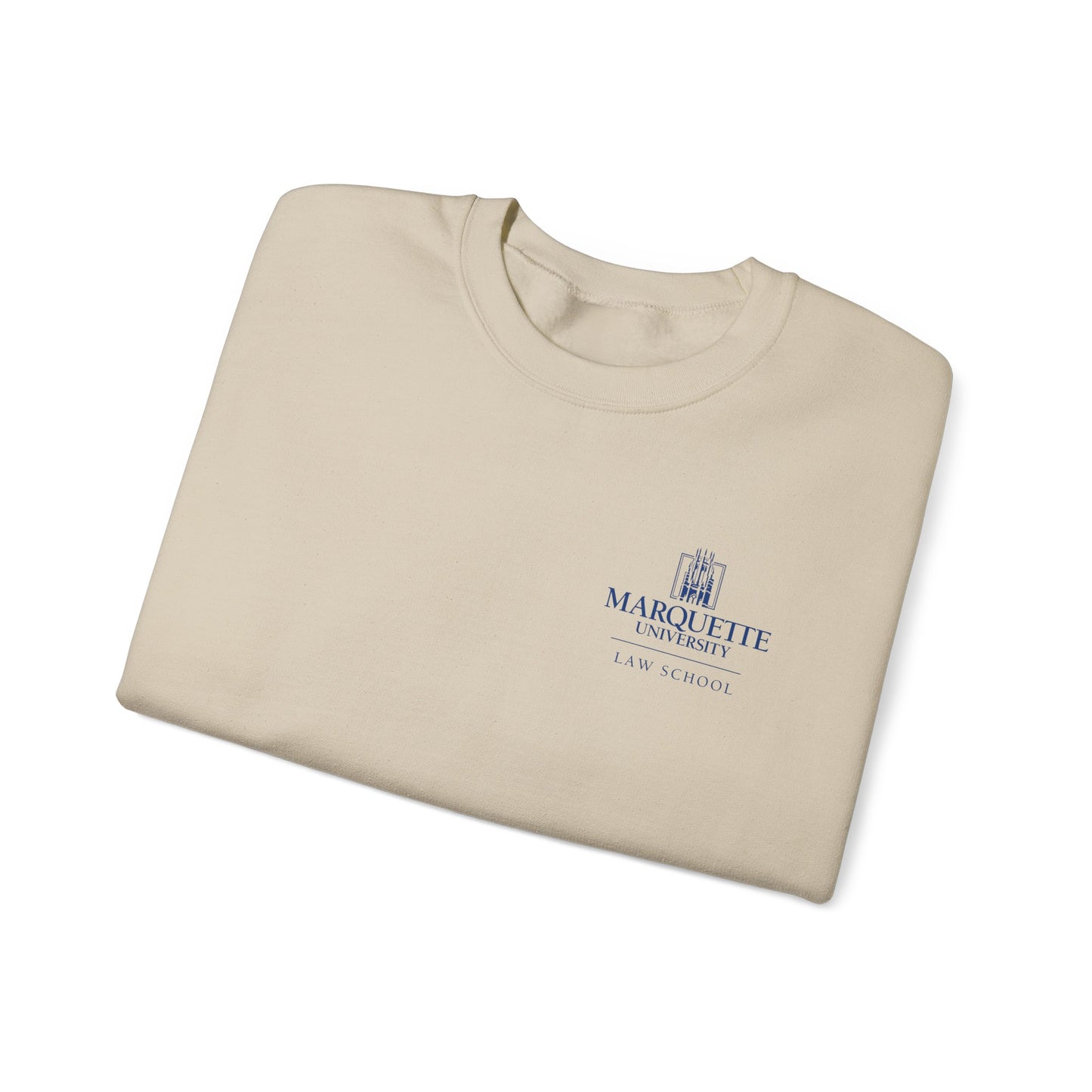 Marquette Law Gildan Crewneck Embroidered Sweatshirt