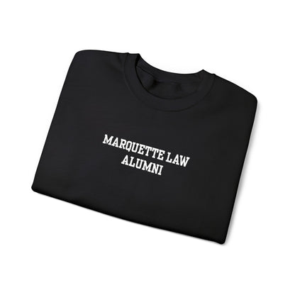 Marquette Law Alumni Unisex Heavy Blend™ Crewneck Sweatshirt - Embroidered