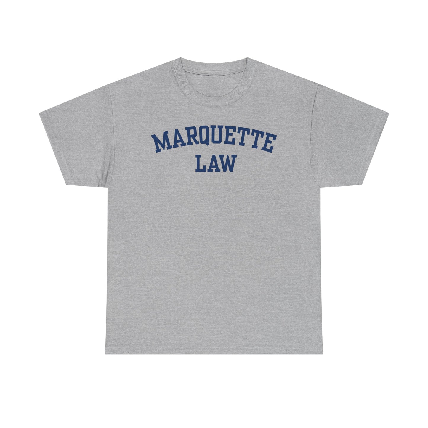 Marquette Law Arch Logo Unisex Heavy Cotton T-Shirt