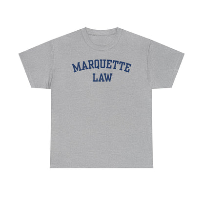 Marquette Law Arch Logo Unisex Heavy Cotton T-Shirt