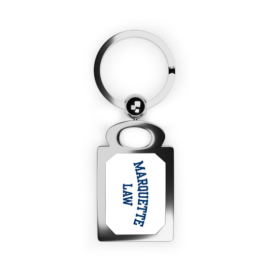 Marquette Law Rectangle Keyring