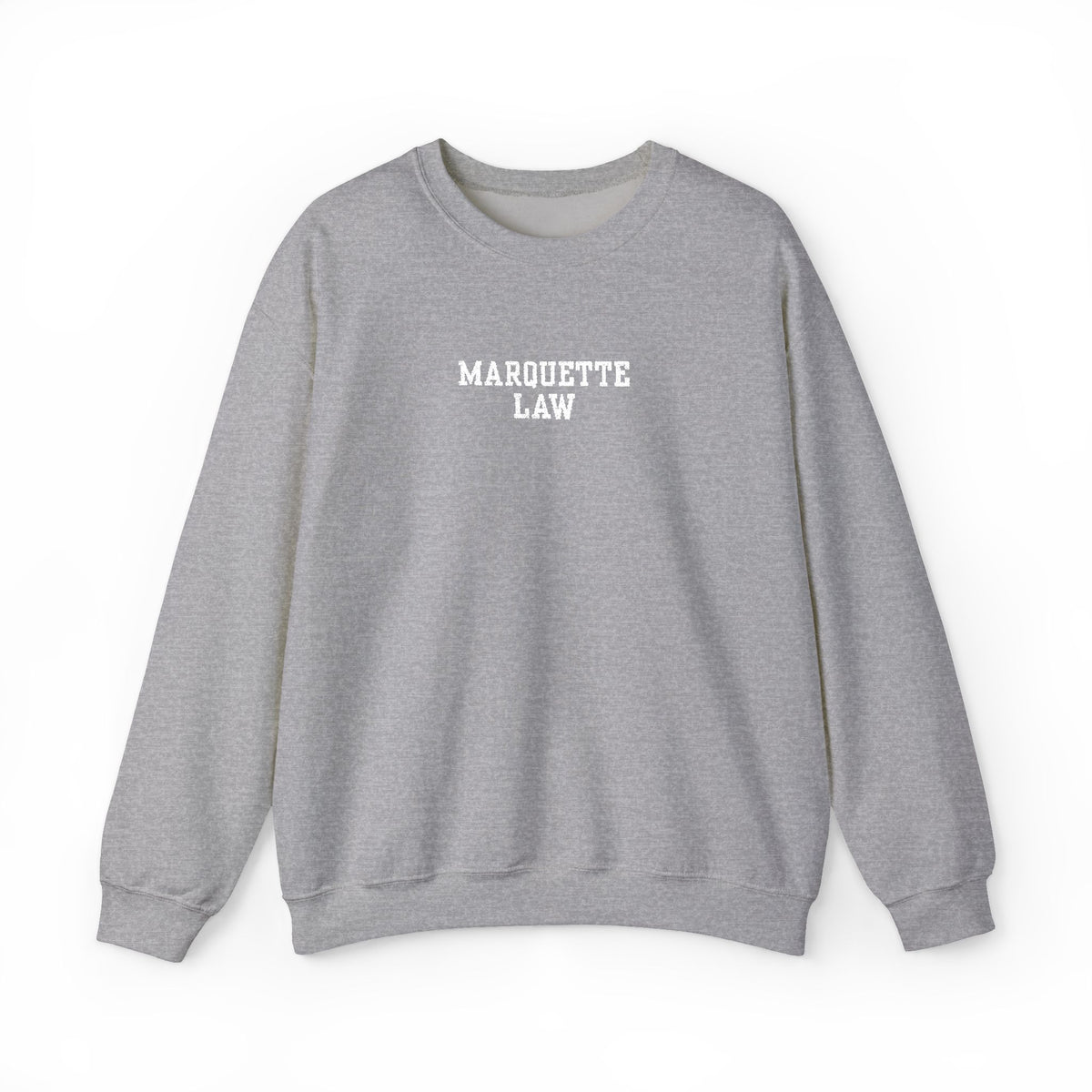 Marquette Law Unisex Heavy Blend™ Crewneck Sweatshirt - Embroidered