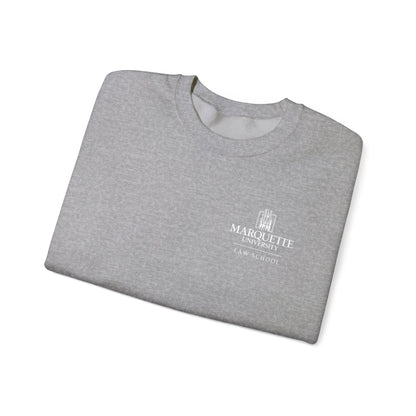 Marquette Law Gildan Crewneck Embroidered Sweatshirt