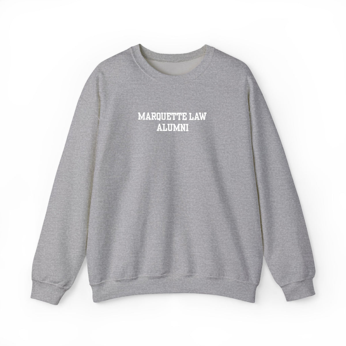 Marquette Law Alumni Unisex Heavy Blend™ Crewneck Sweatshirt - Embroidered